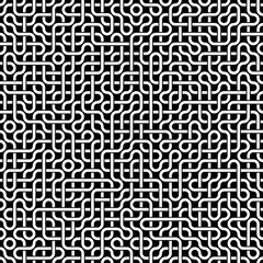 Pipeline grid. Abstract geometric design of tubes. industrial background. Architectural metal structure. seamless geometric pattern. Modern texture pattern .