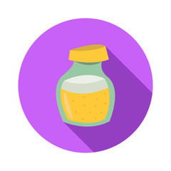 Kombucha icon.Vector illustration.Cartoon style.