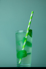 Refreshing mojito cocktail