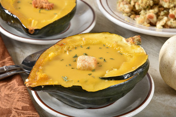 Gourmet Acorn Squash Soup