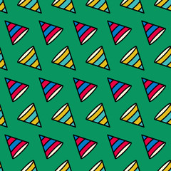 Geometric background. Seamless pattern.Vector. 幾何学パターン
