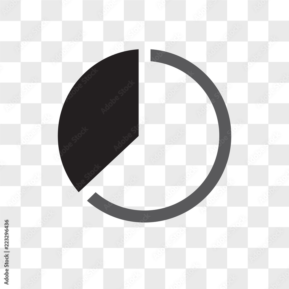 Poster loading vector icon isolated on transparent background, loading logo design