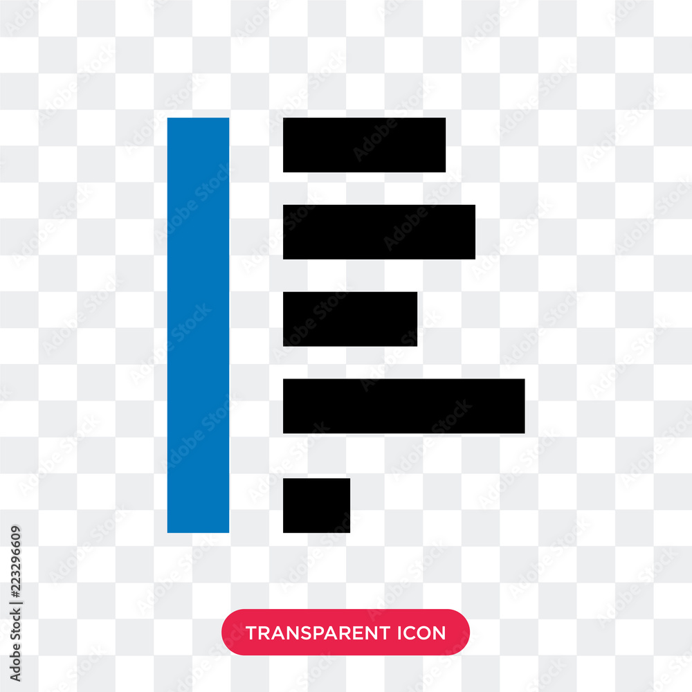 Poster graph vector icon isolated on transparent background, graph logo design