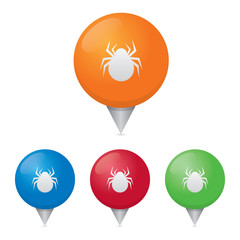 Spider Map Markers