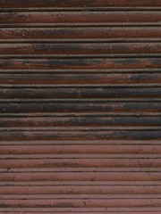 Old metal shutter background