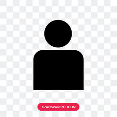people vector icon isolated on transparent background, people logo design
