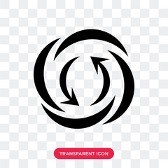 Lightning Warning vector icon isolated on transparent background, Lightning Warning logo design