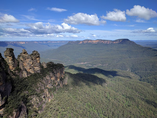 Three Sisters and Mount Solitary