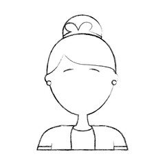 portrait woman female character avatar