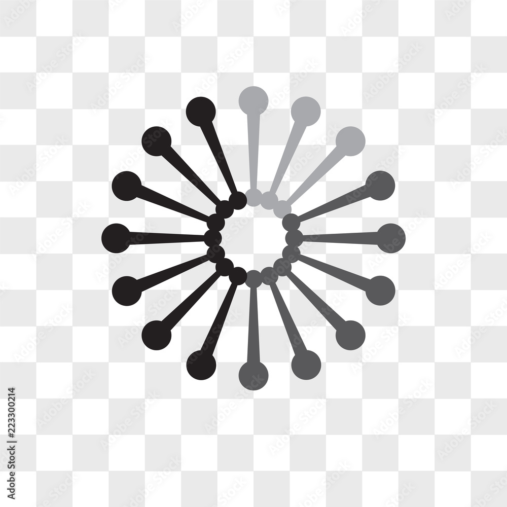 Poster loading vector icon isolated on transparent background, loading logo design