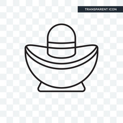 Sycee vector icon isolated on transparent background, Sycee logo design