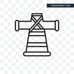 Fashion vector icon isolated on transparent background, Fashion logo design