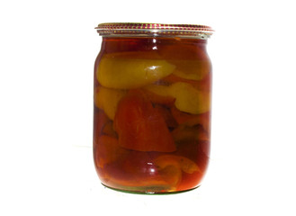 preserved isolated on white background