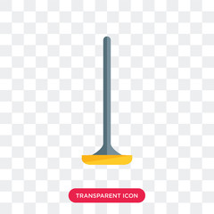 Wiper vector icon isolated on transparent background, Wiper logo design