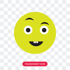 Ugly vector icon isolated on transparent background, Ugly logo design