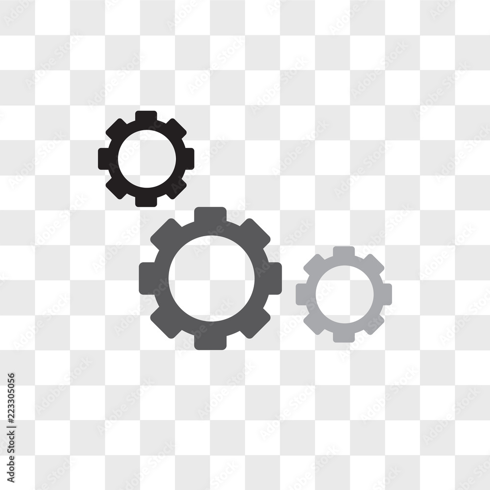 Poster loading vector icon isolated on transparent background, loading logo design