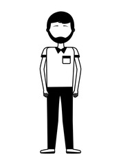 young man avatar character