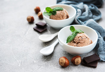 Chocolate ice cream