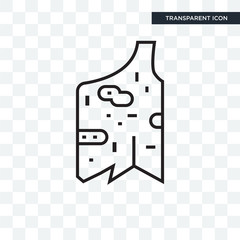 Clothes vector icon isolated on transparent background, Clothes logo design