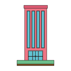 building structure isolated icon