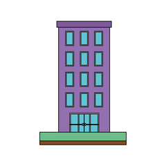 building structure isolated icon