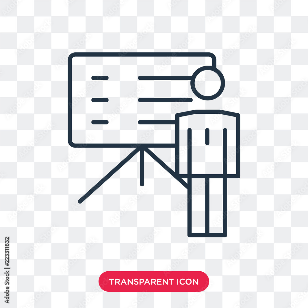 Poster skills vector icon isolated on transparent background, skills logo design