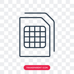 Document with Tables vector icon isolated on transparent background, Document with Tables logo design