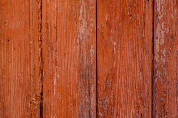Texture, planche de bois, vieille peinture de couleur d'ocre.