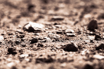 Abstract ground texture background. Sand.