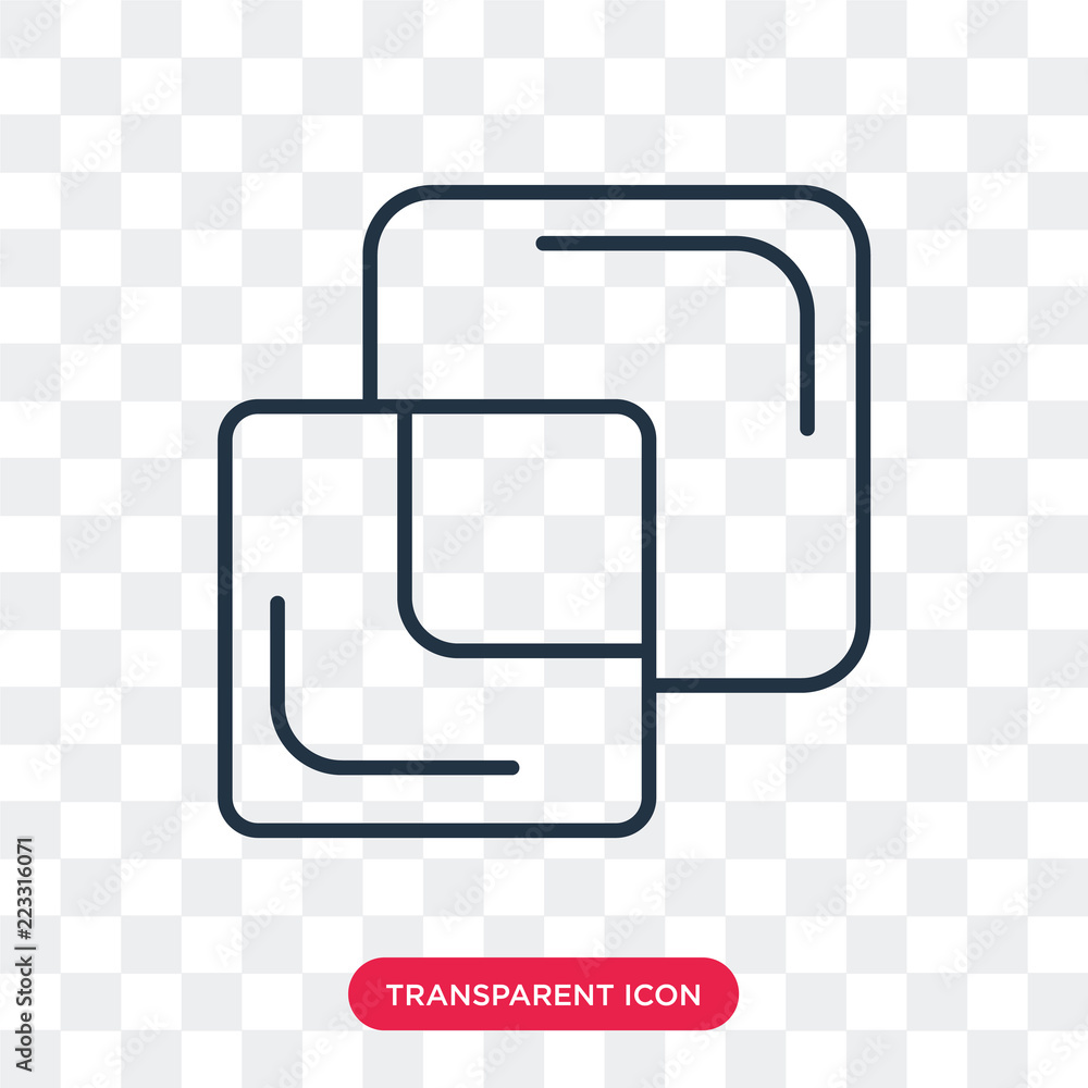 Poster exclude vector icon isolated on transparent background, exclude logo design