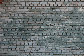 Grunge brick wall. Old construction stones.
