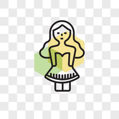 Native vector icon isolated on transparent background, Native logo design