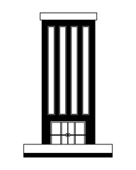 building structure isolated icon