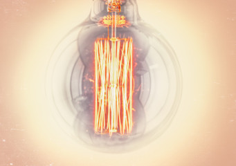 Filaments of Edison Light bulb