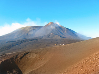 Crater vulcano Etna, Sicilia, Italy