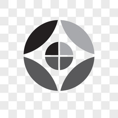 Loading vector icon isolated on transparent background, Loading logo design