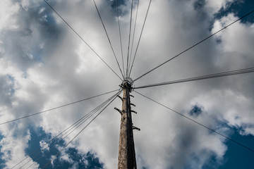 electricity pole 