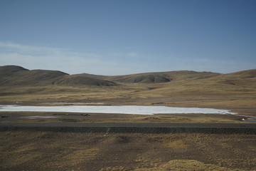 Fototapeta na wymiar tibet lake
