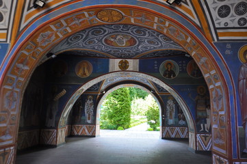 entrance to the monastery