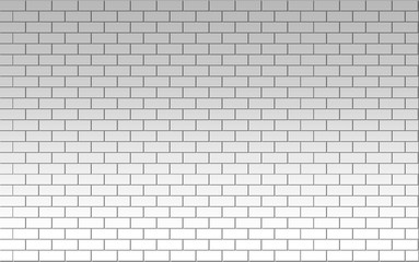 Abstract of white brick wall texture background