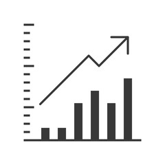 data report icon, business statistic concept