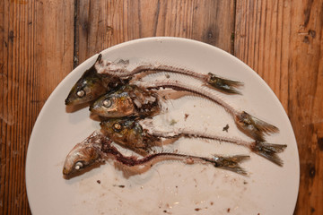 sardine spinach dish