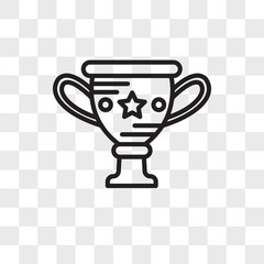 Vase vector icon isolated on transparent background, Vase logo design