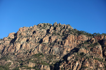 Fototapeta na wymiar Berg auf Korsika