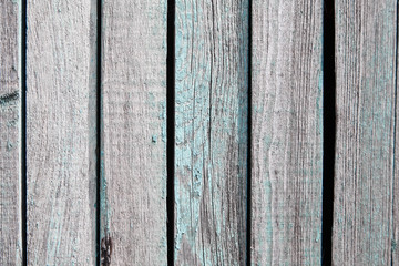 Old blue wooden boards texture background