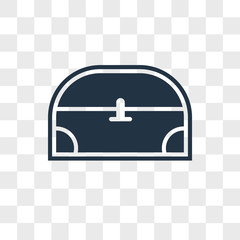 Treasure vector icon isolated on transparent background, Treasure logo design