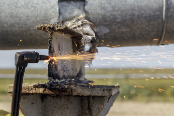 electric and gas welder