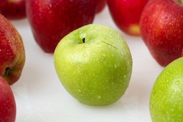 Close up of apples