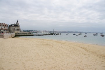 Plaża Rybaków w Cascais, Portugalia
