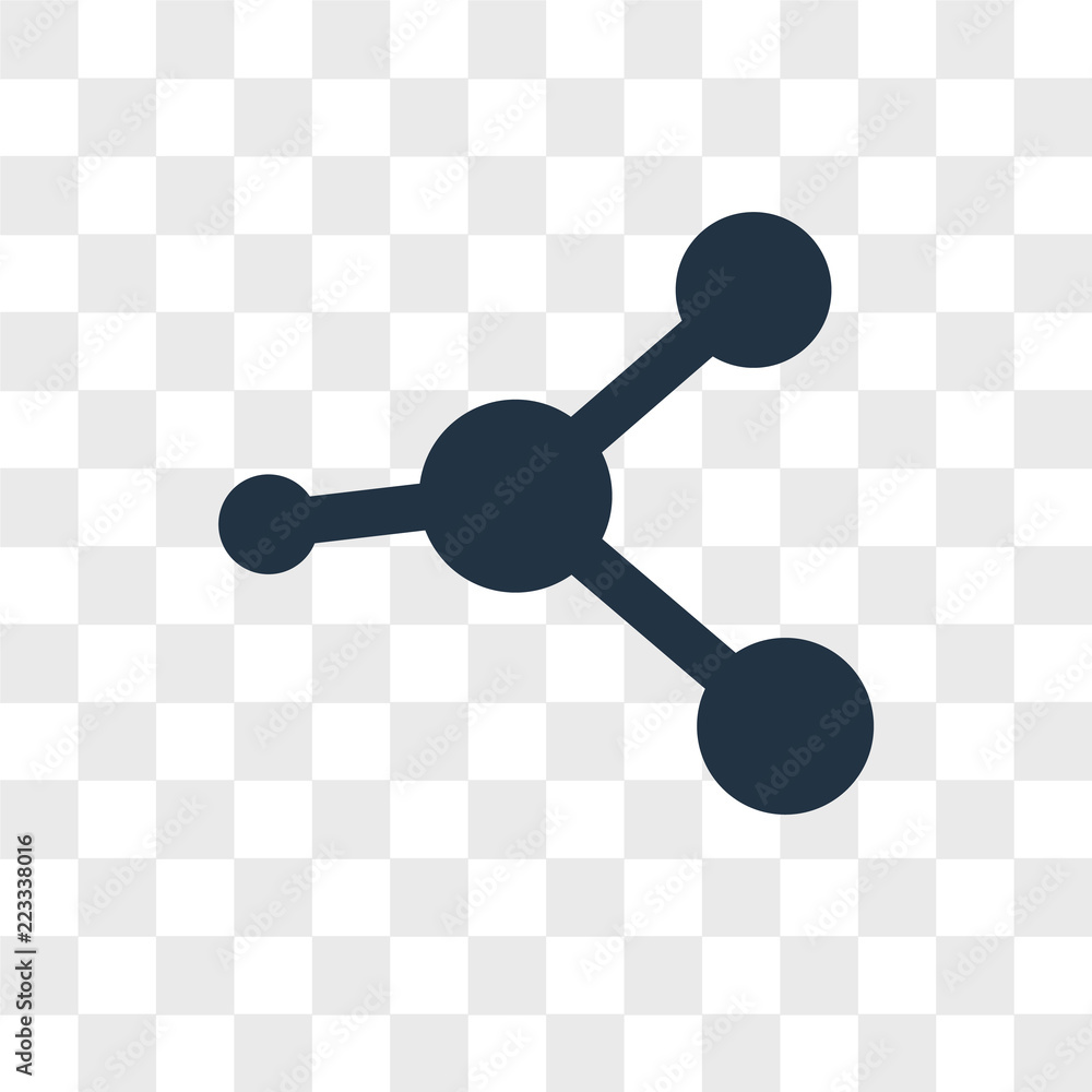 Poster connection vector icon isolated on transparent background, connection logo design
